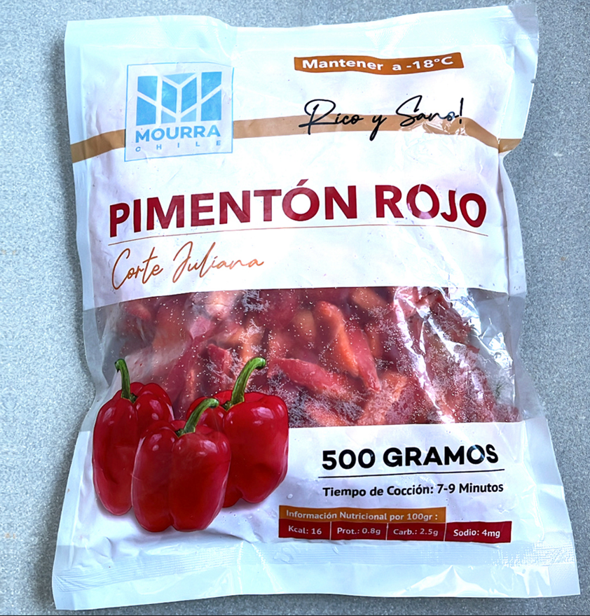 Pimentones juliana 500gr