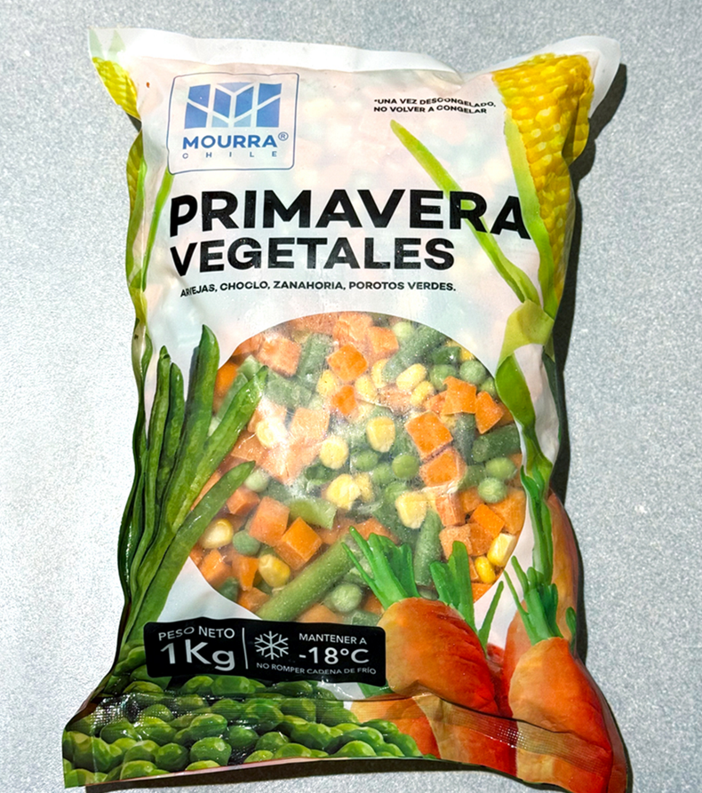 Primavera vegetales 500gr