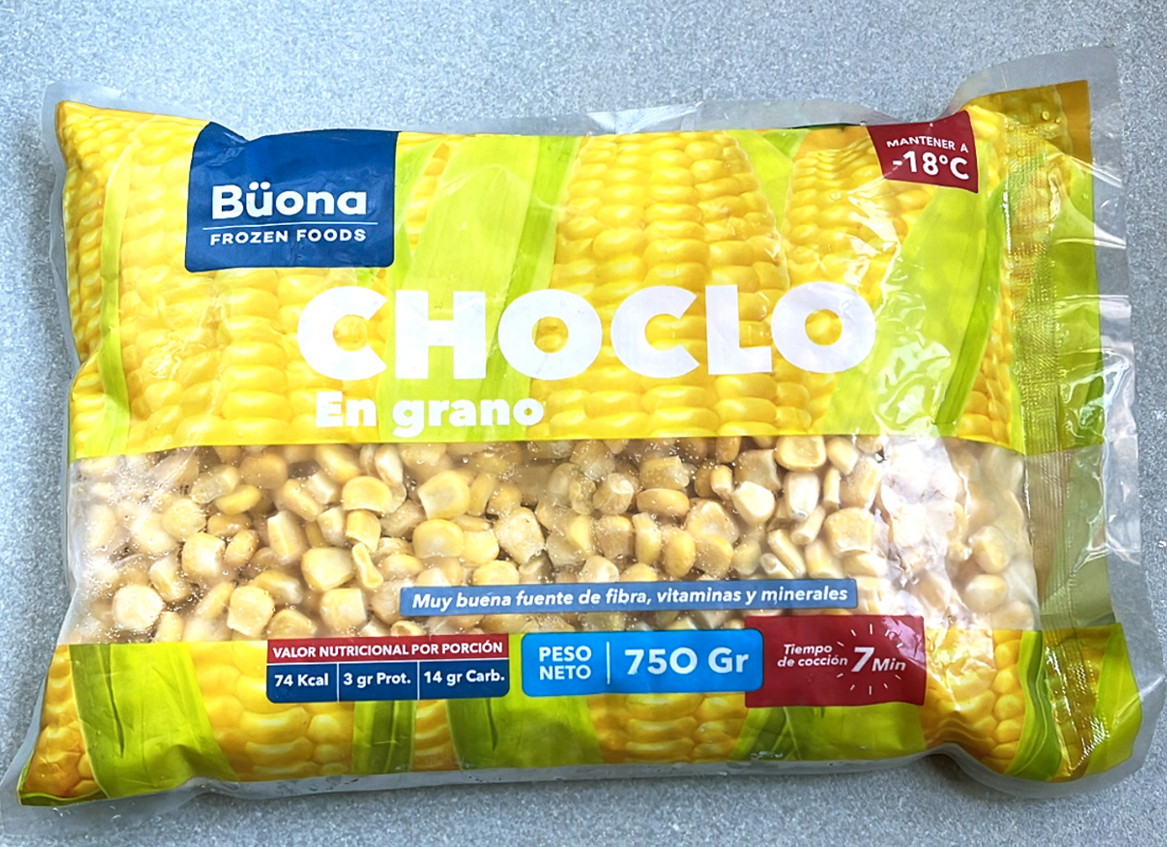 Choclo en grano 500gr